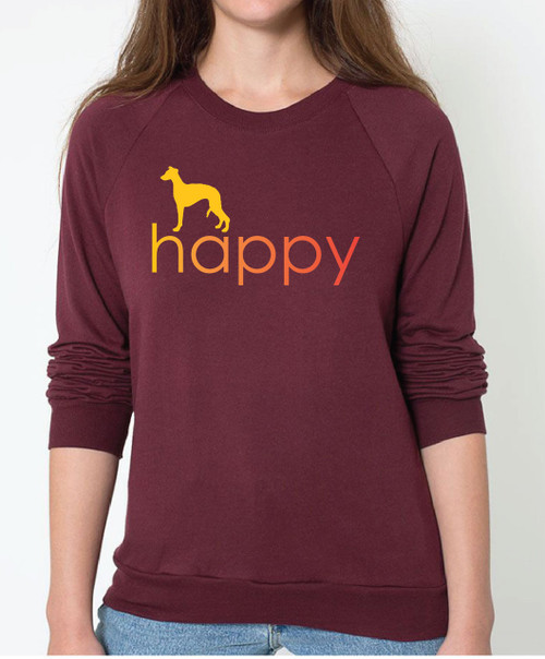 Unisex Happy Whippet Sweatshirt