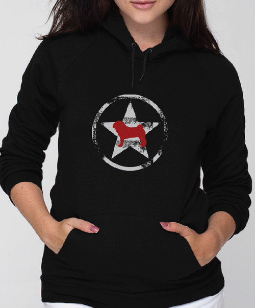 Unisex Allstar Pug Hoodie