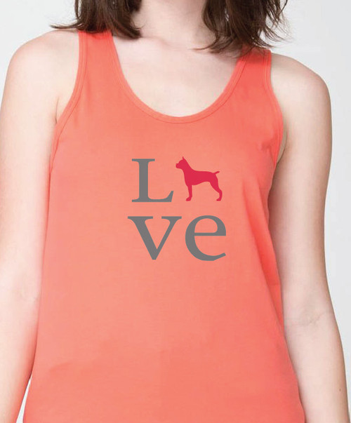 Unisex Love Boxer Tank Top