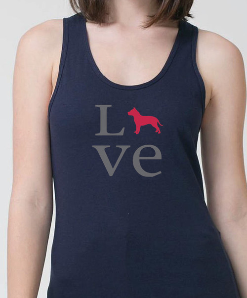 Righteous Hound - Unisex Love Pitbull Tank Top