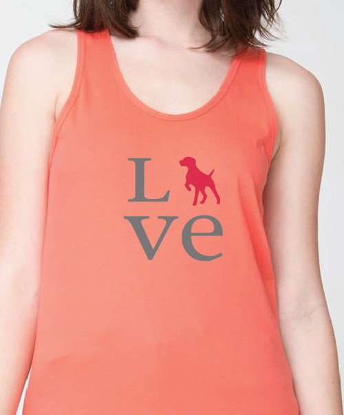 Unisex Love German Shorthaired Pointer Tank Top