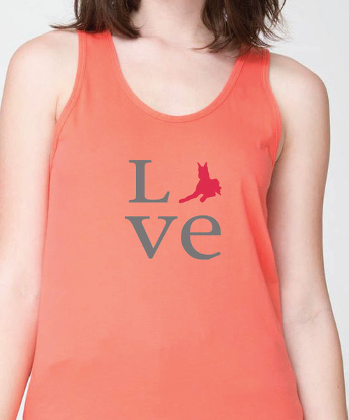 Unisex Love Great Dane Tank Top