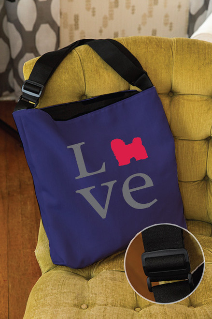 Righteous Hound - Love Havanese Adjustable Tote Bag