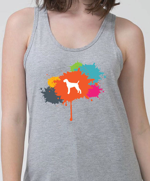 Righteous Hound - Unisex Splatter Vizsla Tank