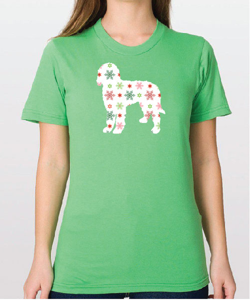 Unisex Holiday Goldendoodle T-Shirt