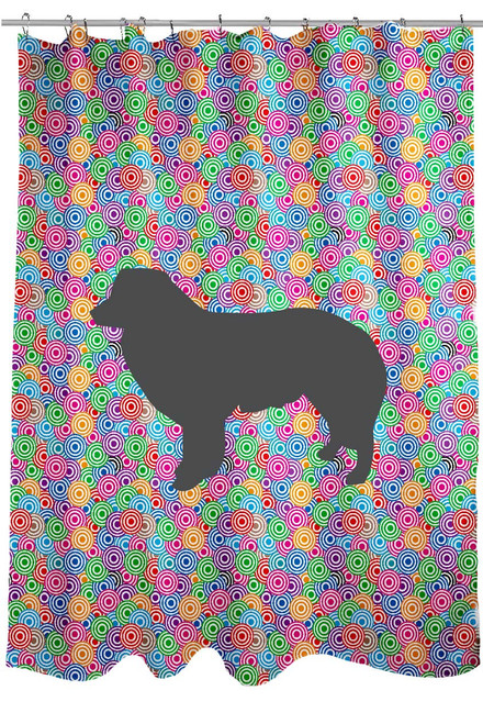 Righteous Hound - Circle Border Collie Shower Curtain