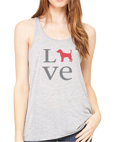 Righteous Hound - Flowy Love Beagle Tank