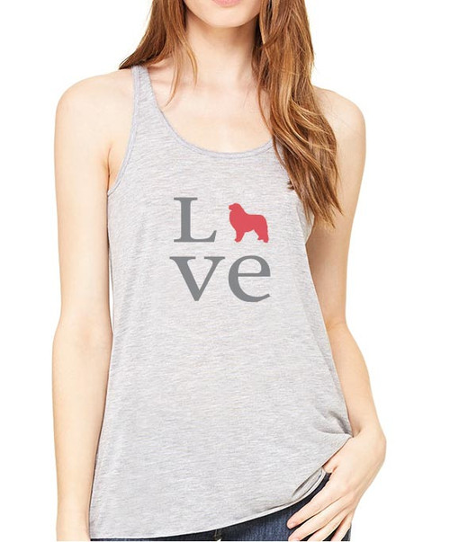 Righteous Hound - Flowy Love Great Pyrenees Tank