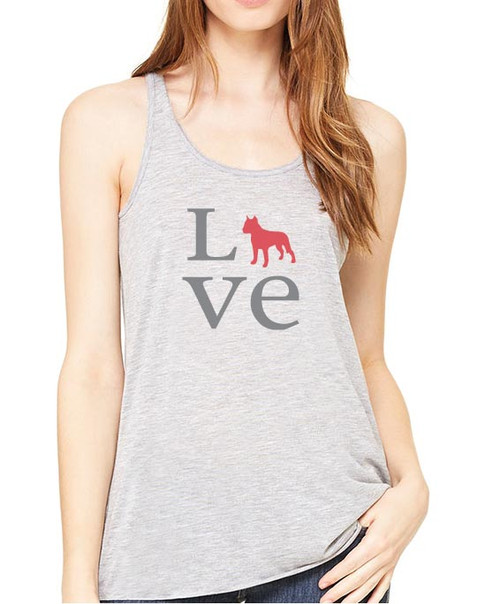 Righteous Hound - Flowy Love Staffordshire Terrier Tank