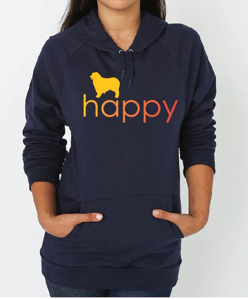 Righteous Hound - Unisex Happy Australian Shepherd Hoodie
