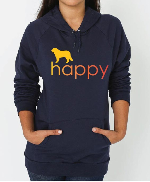 Bernese Mountain Dog Happy Hoodie