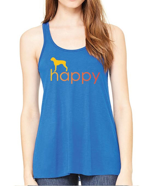 Righteous Hound - Flowy Happy Boxer Tank