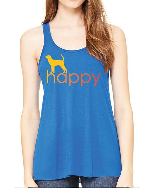 Coonhound Happy Flowy Tank