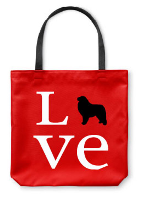 Righteous Hound - Love Great Pyrenees Tote Bag