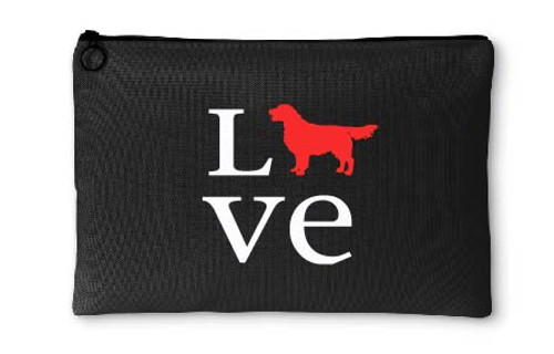 Golden Retriever Love Accessory Pouch