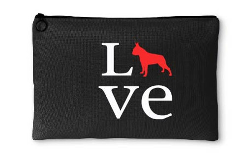 Boston Terrier Love Accessory Pouch