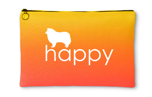 Righteous Hound - Happy Collie Accessory Pouch