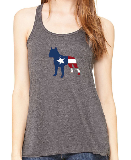 Righteous Hound - Flowy Patriot Staffordshire Terrier Tank