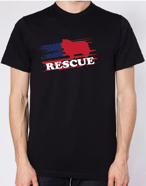 Righteous Hound - Men's Rescue Collie Tee