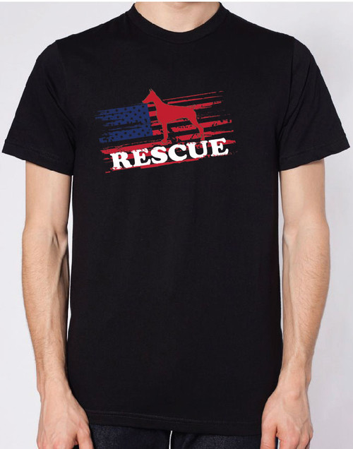 Righteous Hound - Men's Rescue Doberman Tee