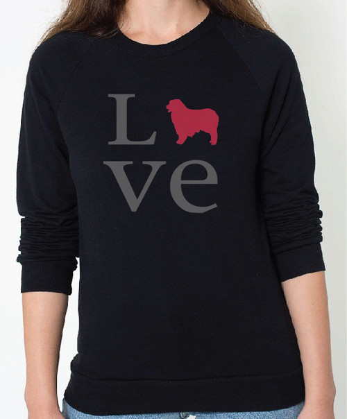 Unisex Love Australian Shepherd Sweatshirt