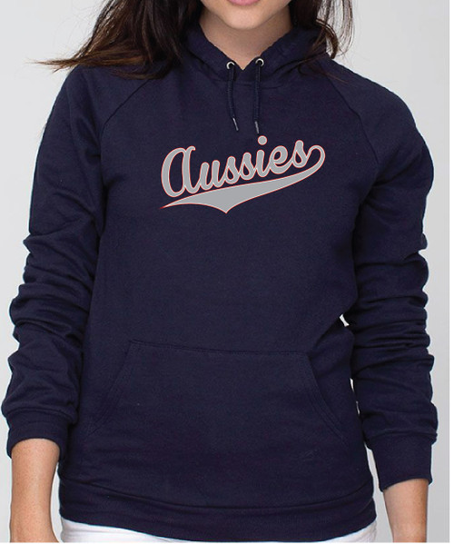 Righteous Hound - Unisex Varsity Australian Shepherd Hoodie