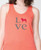 Unisex Love Pug Tank Top