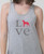 Unisex Love Dalmatian Tank Top