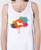 Unisex Splatter Basset Hound Tank Top