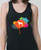 Unisex Splatter Boxer Tank Top