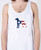 Unisex Patriot Dalmatian Tank Top