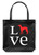Greyhound Love Tote Bag