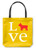 Yorkie Love Tote Bag