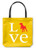 German Shorthaired Pointer Love Tote Bag