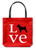 Righteous Hound - Love Jack Russell Tote Bag