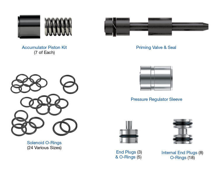 somunia セット Sonnax Zip Kit 8HP45, 8HP55, 8HP70, 8HP90 - SOUTHERN HOTROD LLC