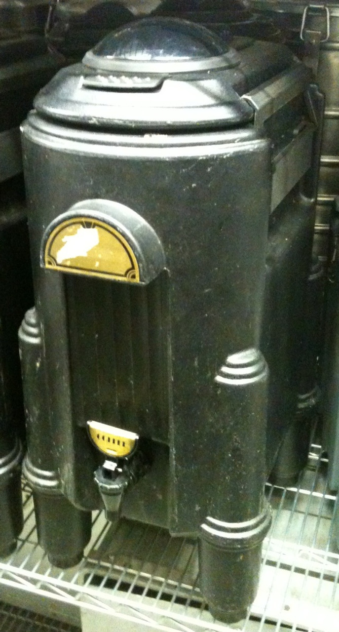 Cambro Camserver Beverage Dispenser, 3 Gallons, Black