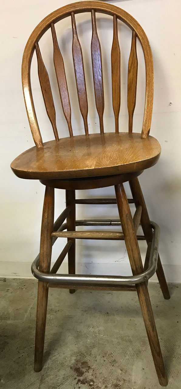 WINDSOR FAN BACK BAR STOOL - Gillette Restaurant Equipment