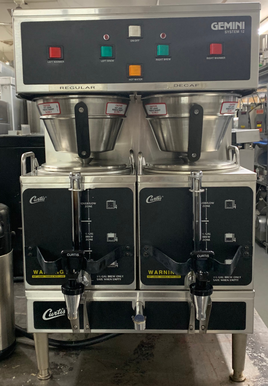 Curtis Gem 12 10 Gemini System 12 Coffee Brewer Brt241 Gillette Restaurant Equipment