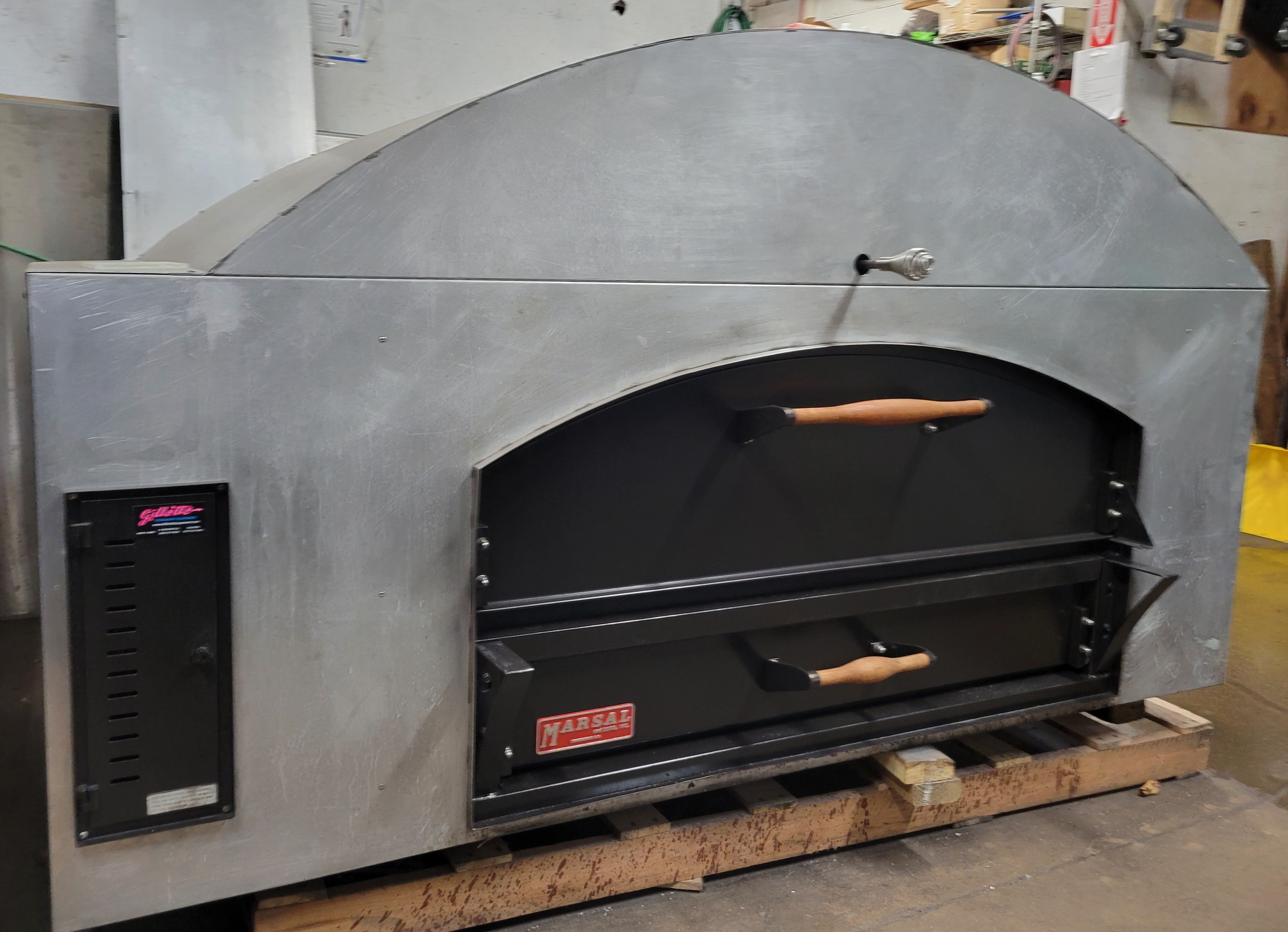 MARSAL MB60 PIZZA OVEN NAT (ARW776) STACKABLE WITH WF60 OVEN Gillette Restaurant Equipment