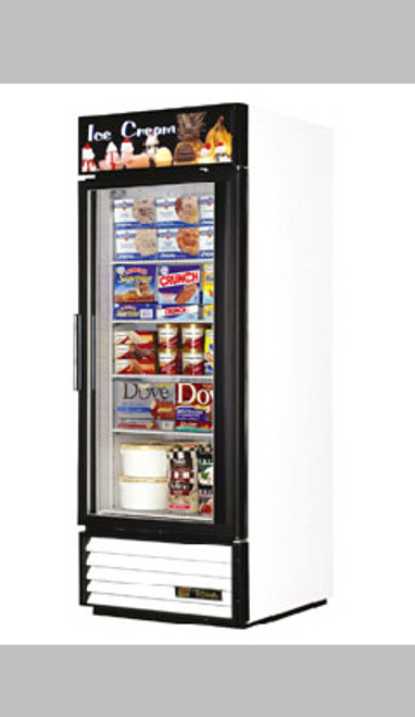 NEW TRUE GDM-23F SINGLE DOOR FREEZER MERCHANDISER - CALL FOR PRICING