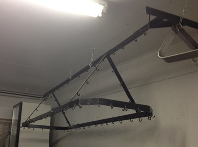 120in POT RACK - Gillette Restaurant Equipment