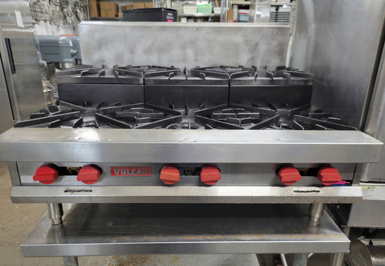 vulcan burner stove with griddle