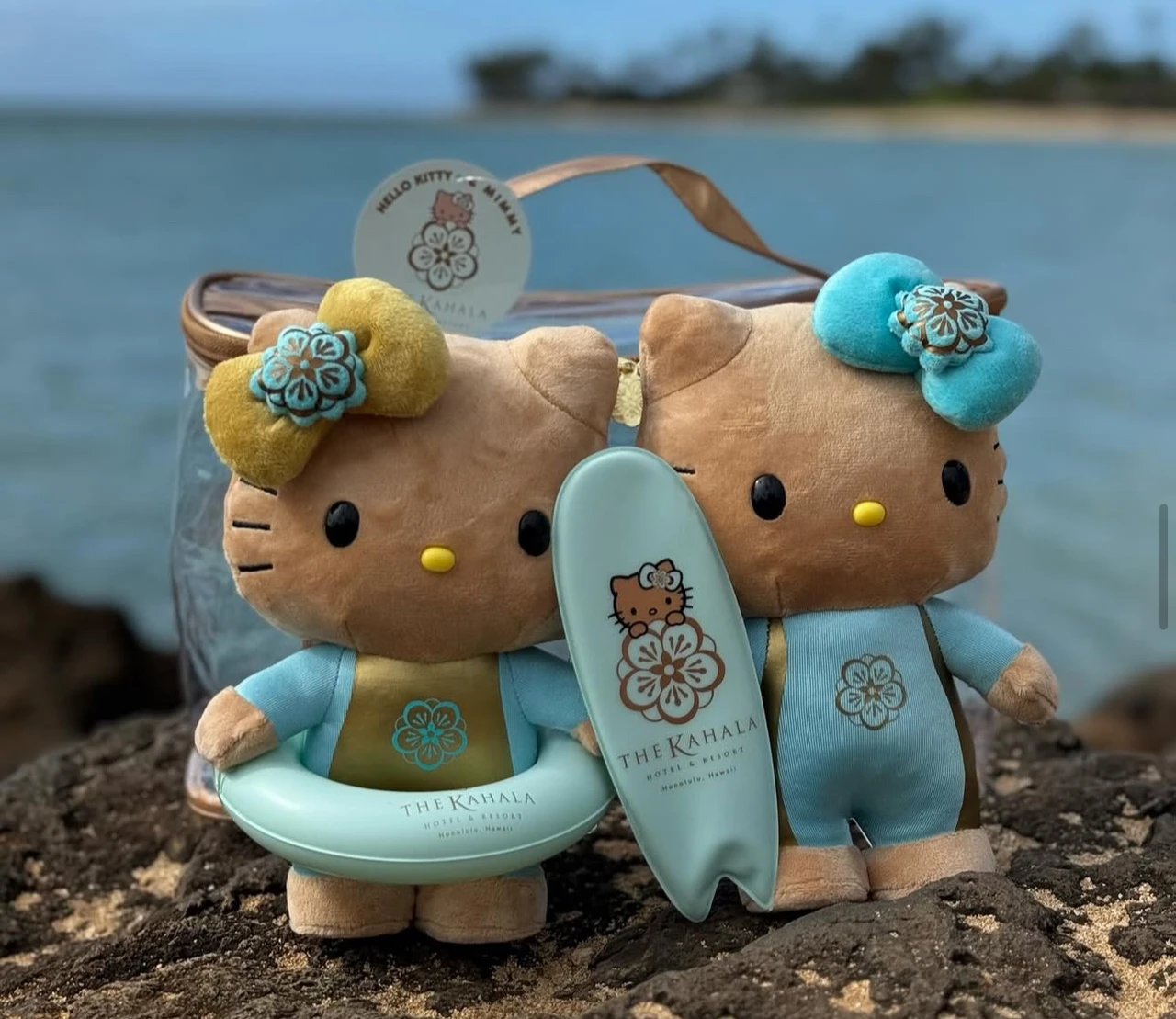 Kahala Hello Kitty & Mimmy Surfing set
