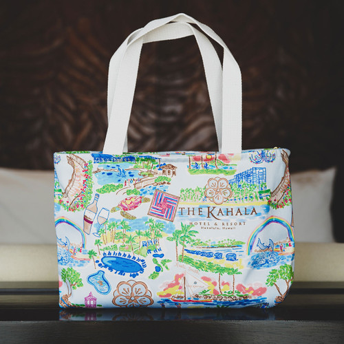 The Kahala Collage Collection Totes