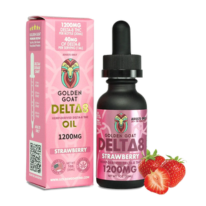 Delta-8 Oil, 1200mg – Strawberry – 30ml, 1oz. Delta-8 Oil, 1200mg – Strawberry – 30ml, 1oz.