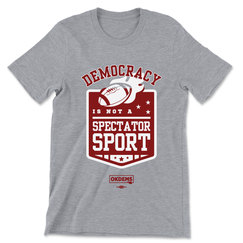 Spectator Sport - OU (Athletic Heather Tee)