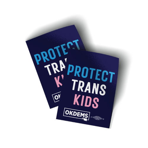 Protect Trans Kids Sticker (2 Pack) Protect Trans Kids Sticker (2 Pack)