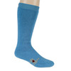 Heavyweight Boot Alpaca Socks - Light Blue