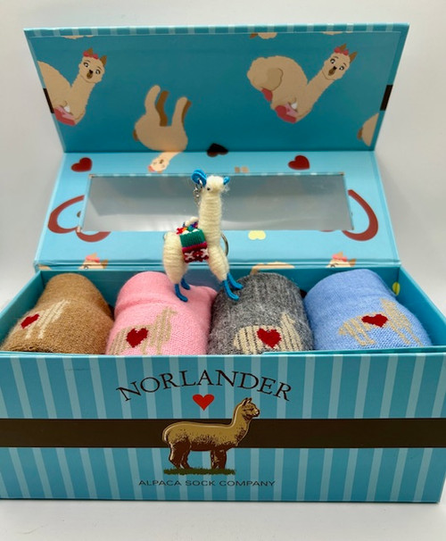 Free Shipping! Norlander Lightweight Sock Gift Box*All Gift Boxes Come With A Free Alpaca Key Chain* Free Shipping! Norlander Lightweight Sock Gift Box*All Gift Boxes Come With A Free Alpaca Key Chain*